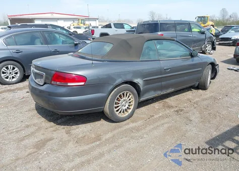 2004 Chrysler Sebring Lxi из США, поврежденный, VIN 1C3EL55R54N391404